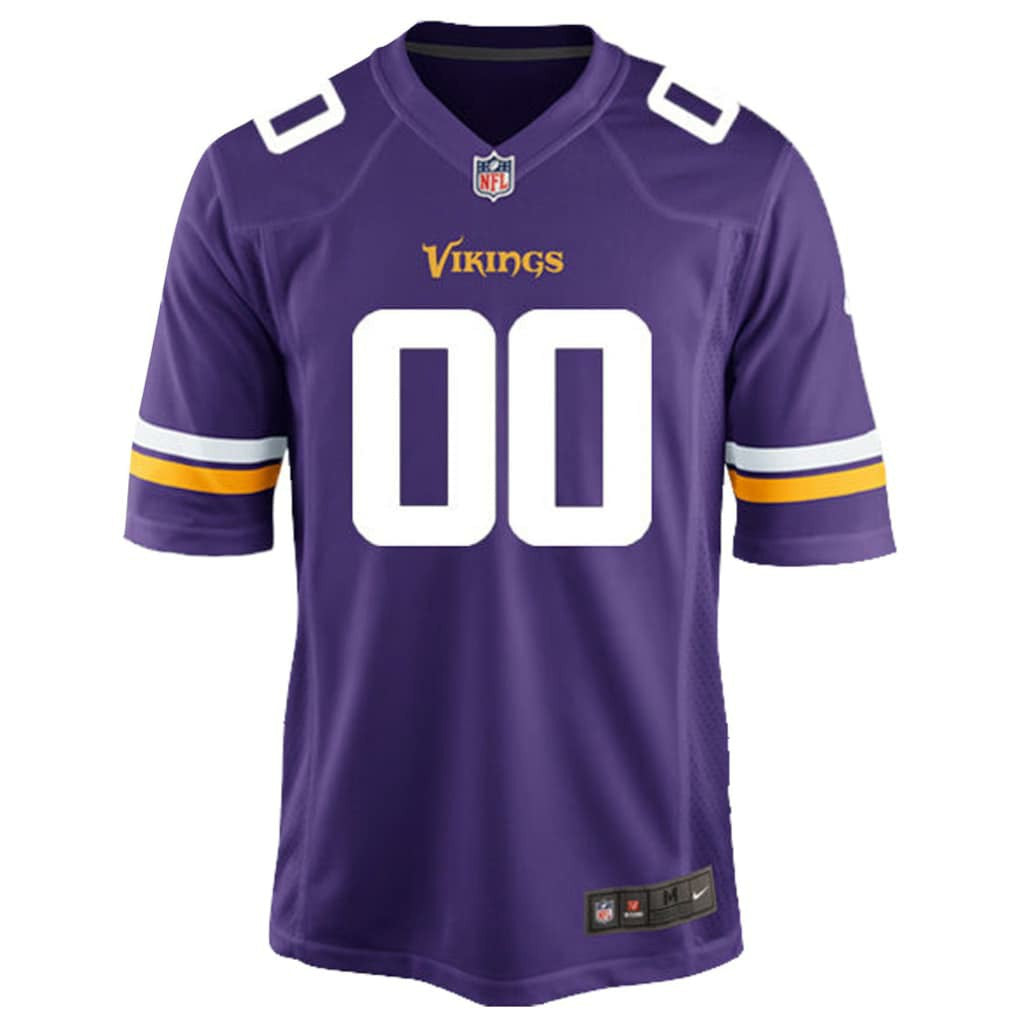 Minnesota Vikings Youth Custom Game Jersey | NFL Jerseys
