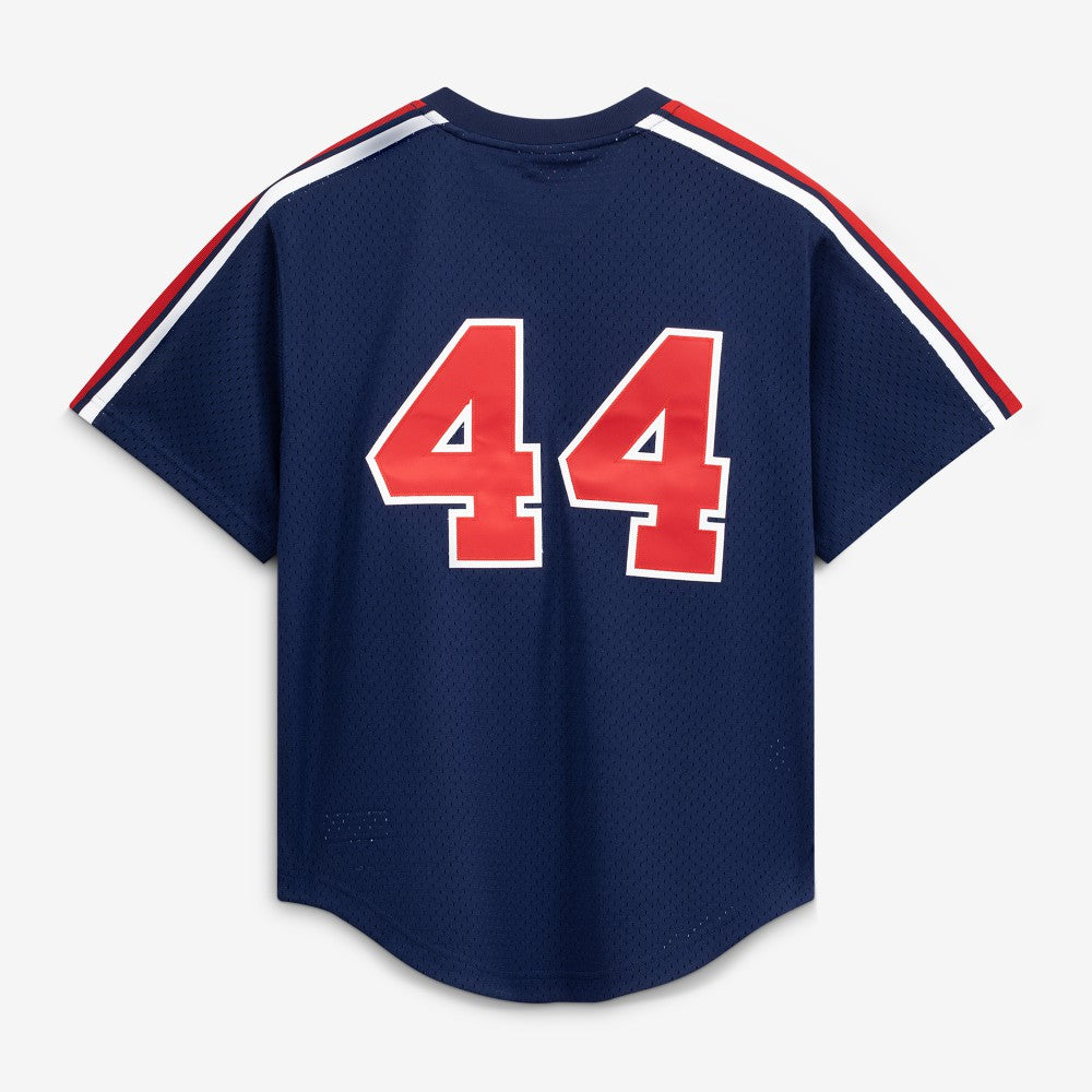 Reggie Jackson California Angels Mitchell & Ness Authentic Batting Practice Jersey - Navy | MLB Jerseys