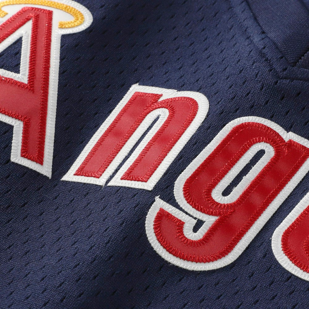 Reggie Jackson California Angels Mitchell & Ness Authentic Batting Practice Jersey - Navy | MLB Jerseys
