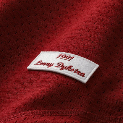 Lenny Dykstra Philadelphia Phillies Mitchell & Ness Authentic Batting Practice Jersey - Scarlet | MLB Jerseys
