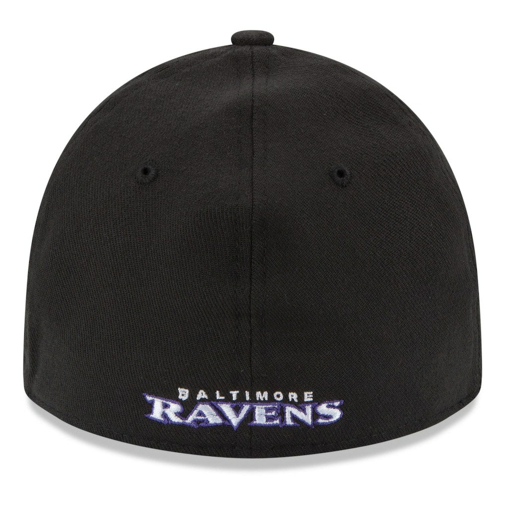 Baltimore Ravens New Era 39THIRTY Team Classic Flex Hat Black - NFL
