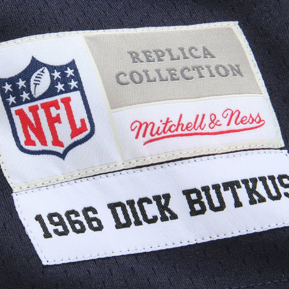 Dick Butkus Chicago Bears Retired Player Legacy Replica Jersey Navy - Mitchell & Ness