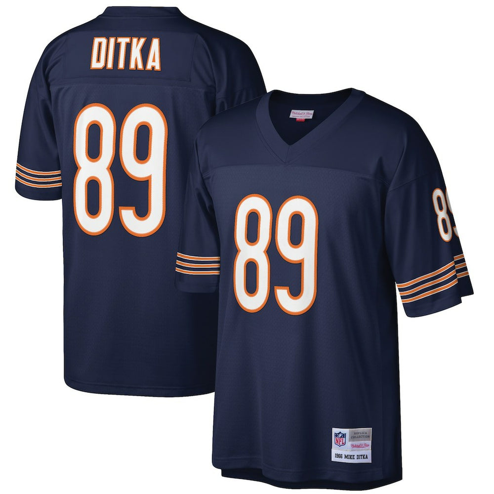 Mike Ditka Chicago Bears Retired Player Legacy Replica Jersey Navy - Mitchell & Ness