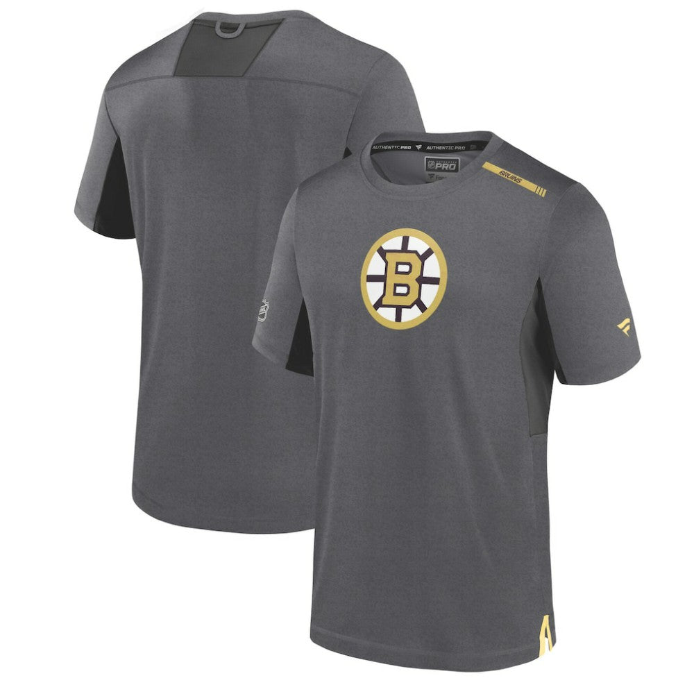 Boston Bruins Fanatics Authentic Pro Performance T-Shirt Gray