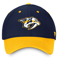 Nashville Predators - Fanatics Authentic Pro Rink Two-Tone Flex Hat – Navy/Gold