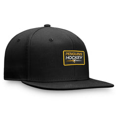Pittsburgh Penguins Fanatics Authentic Pro Prime Snapback Hat – Black
