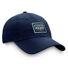 Seattle Kraken Fanatics Authentic Pro Prime Adjustable Hat – Deep Sea Blue