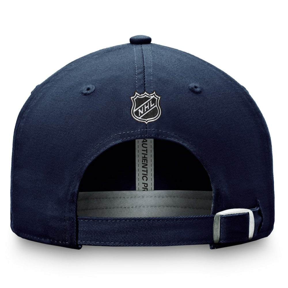 St. Louis Blues - Fanatics Authentic Pro Prime Adjustable Hat – Navy