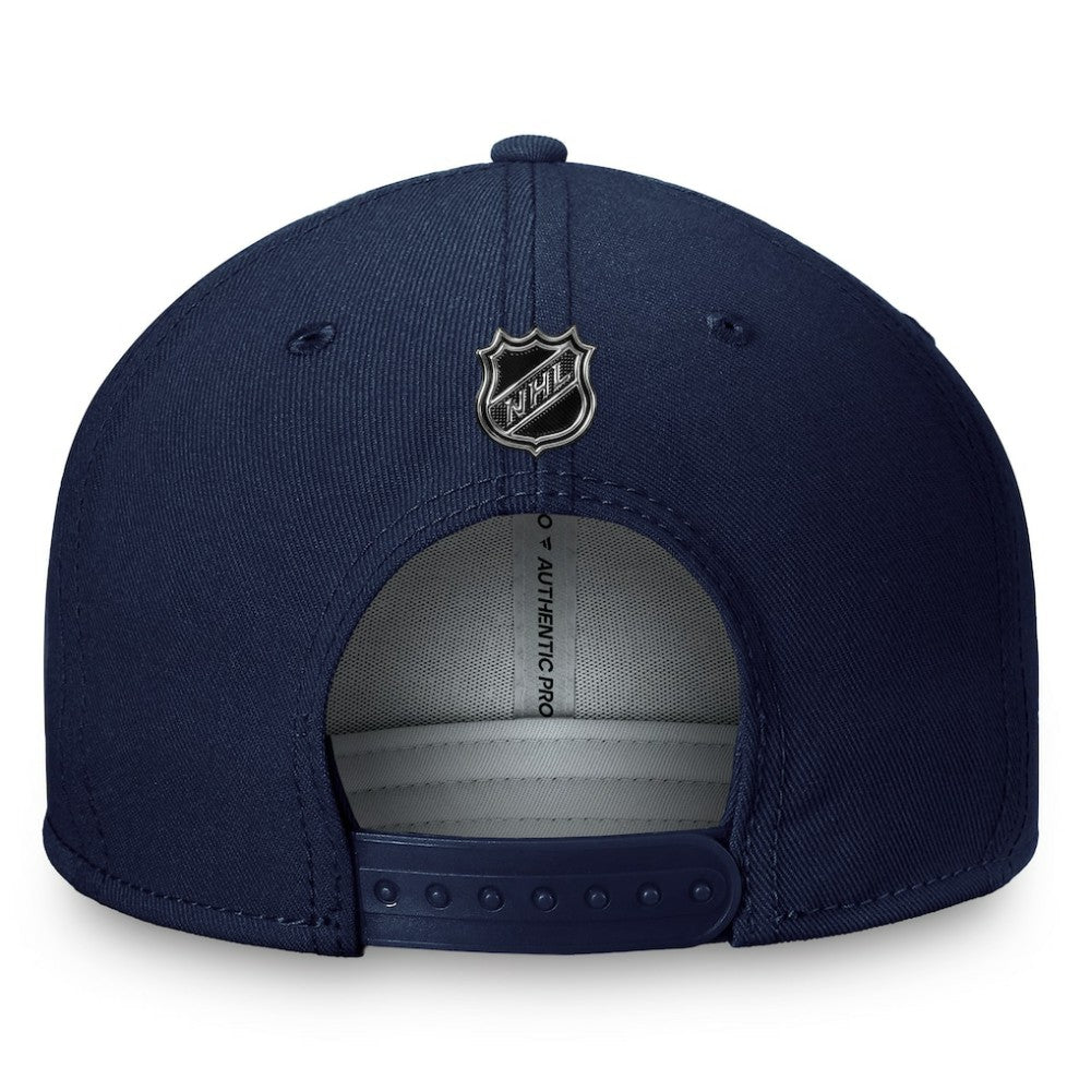 St. Louis Blues - Fanatics Authentic Pro Prime Snapback Hat – Navy