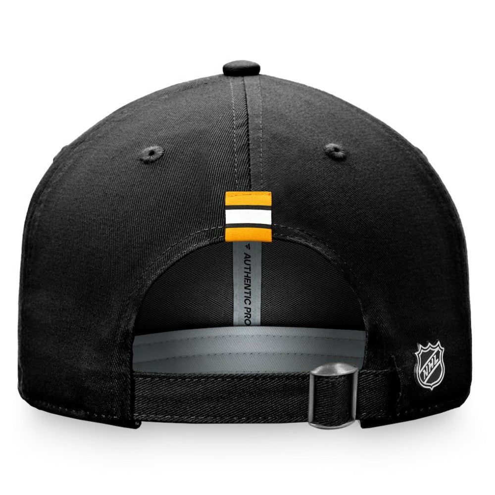 Boston Bruins Fanatics Women's Authentic Pro Rink Adjustable Hat Black
