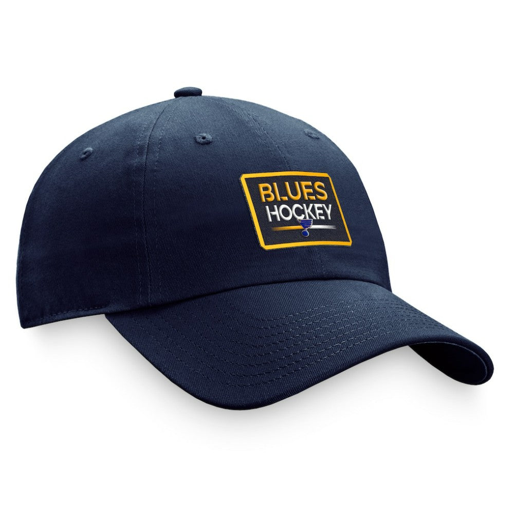St. Louis Blues - Fanatics Women's Authentic Pro Rink Adjustable Hat Navy