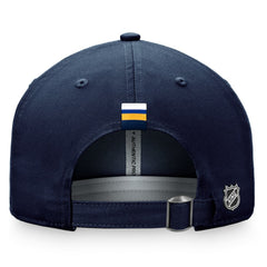 St. Louis Blues - Fanatics Women's Authentic Pro Rink Adjustable Hat Navy