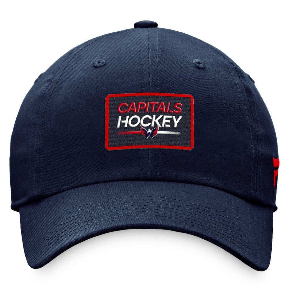 Washington Capitals Fanatics Women's Authentic Pro Rink Adjustable Hat Navy