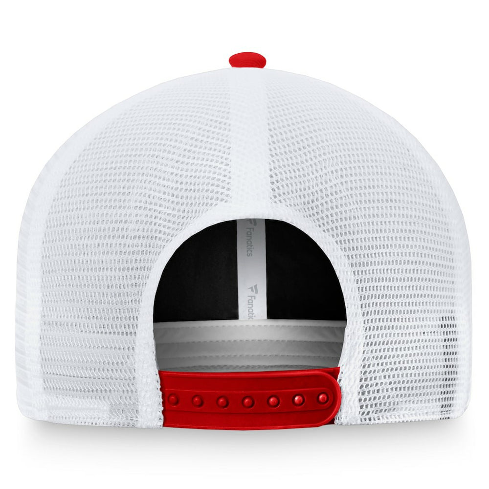 Atlanta Falcons Fundamentals Two-Tone Trucker Adjustable Hat Black/White - Fanatics