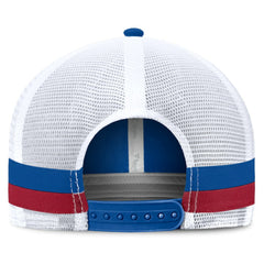 New York Giants Fundamentals Side Stripe Trucker Adjustable Hat Royal/White - Fanatics