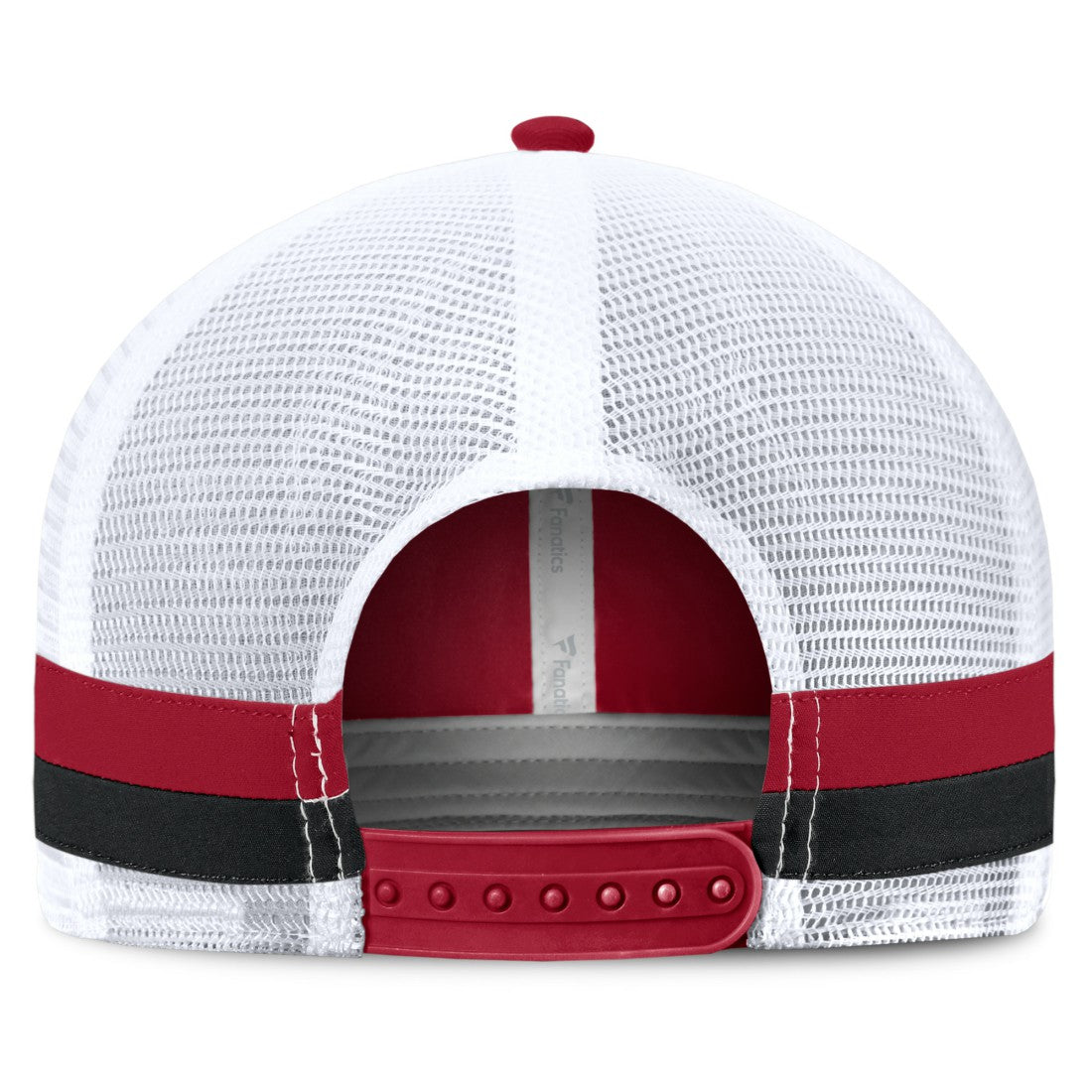 Tampa Bay Buccaneers Fundamentals Side Stripe Trucker Adjustable Hat Red/White - Fanatics