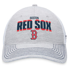 Boston Red Sox Fanatics Logo Trucker Adjustable Hat On Sale
