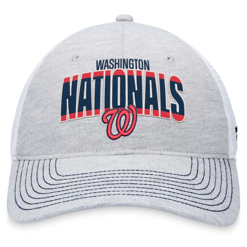 Washington Nationals Fanatics Logo Trucker Adjustable Hat Near Me