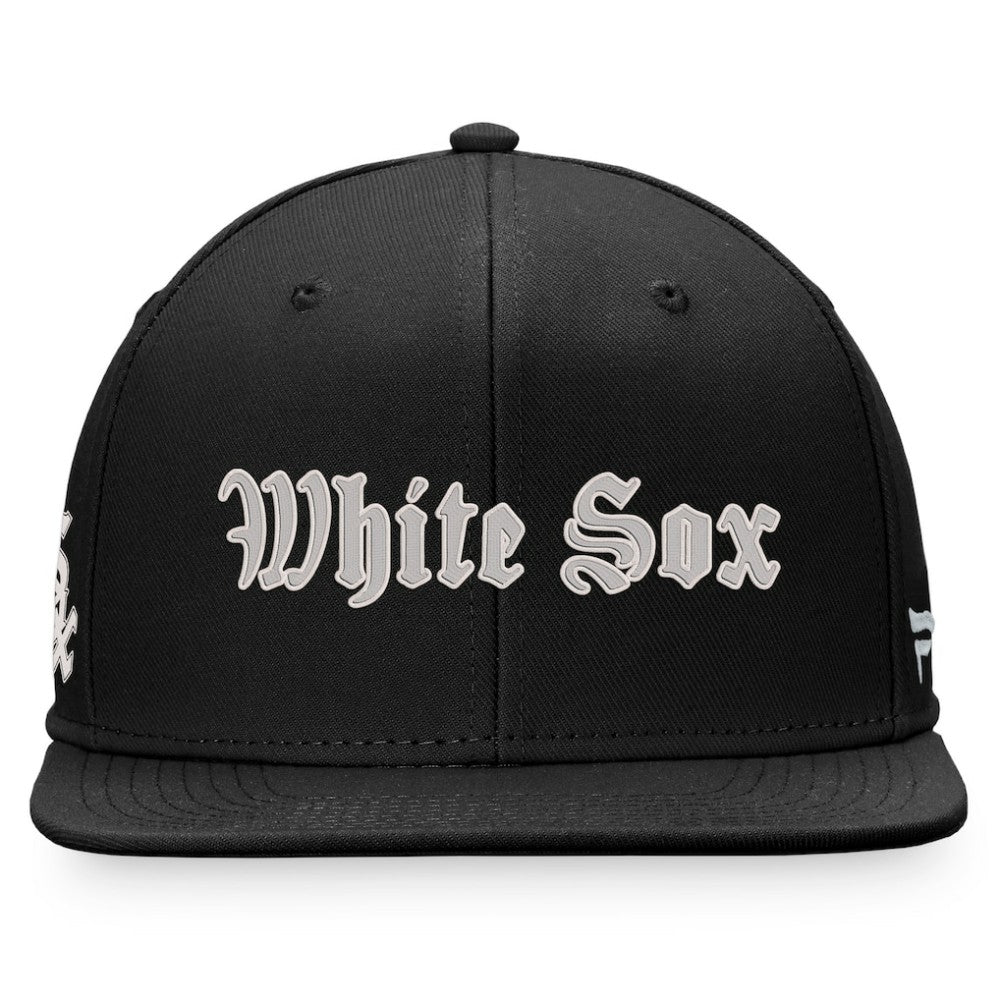 Chicago White Sox Fanatics Gothic Script Fitted Hat Clearance