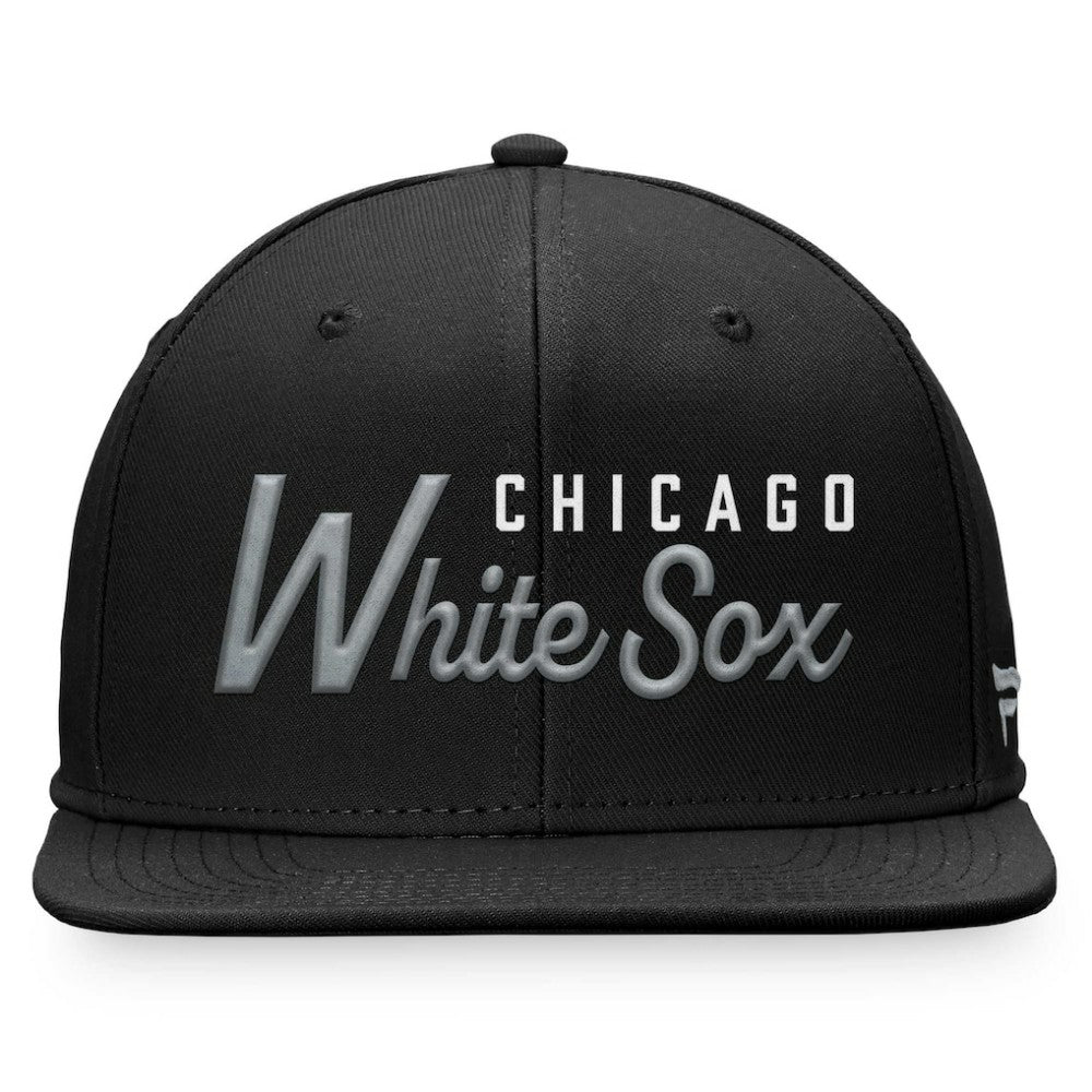 Chicago White Sox Fanatics Script Snapback Hat discount