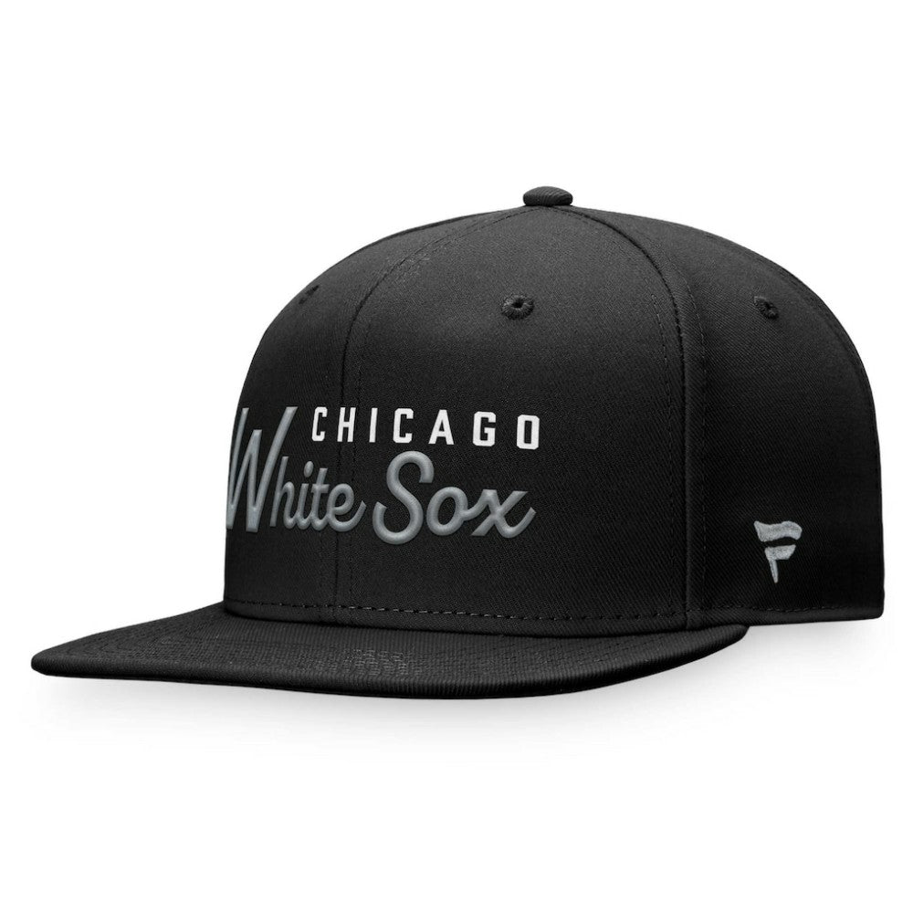 Chicago White Sox Fanatics Script Snapback Hat discount