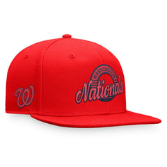 Washington Nationals Fanatics Circle Script Snapback Hat Online