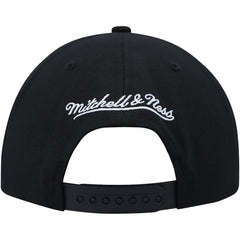 Pittsburgh Penguins Mitchell & Ness Vintage Hat Trick Snapback Hat Black