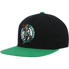 Mitchell & Ness - Boston Celtics Side Core 2.0 Snapback Hat - Black/Green