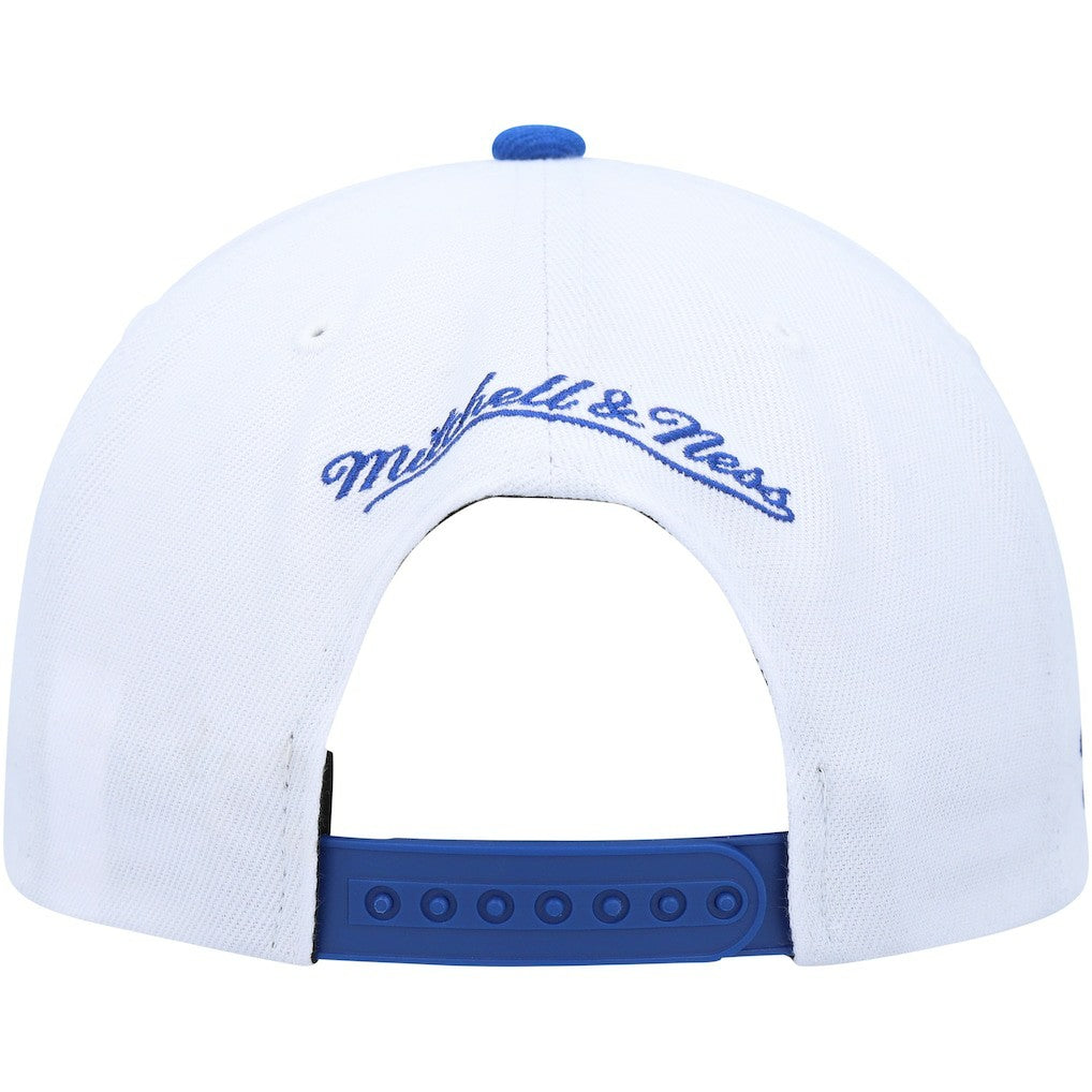 Mitchell & Ness - Golden State Warriors Side Core 2.0 Snapback Hat - White/Royal