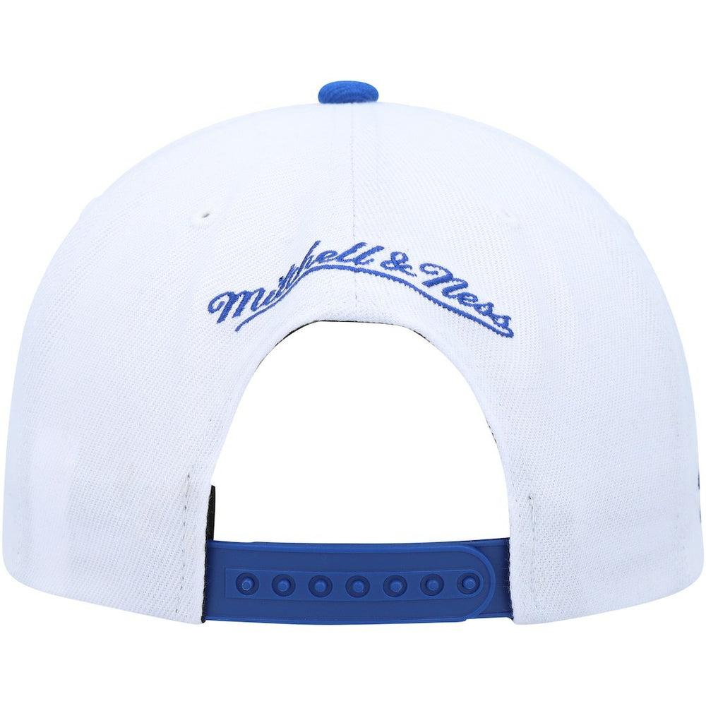 Mitchell & Ness - Golden State Warriors Side Core 2.0 Snapback Hat - White/Royal