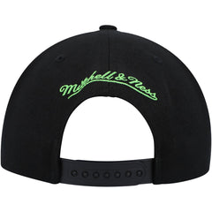 Mitchell & Ness - Minnesota Timberwolves Side Core 2.0 Snapback Hat - Black