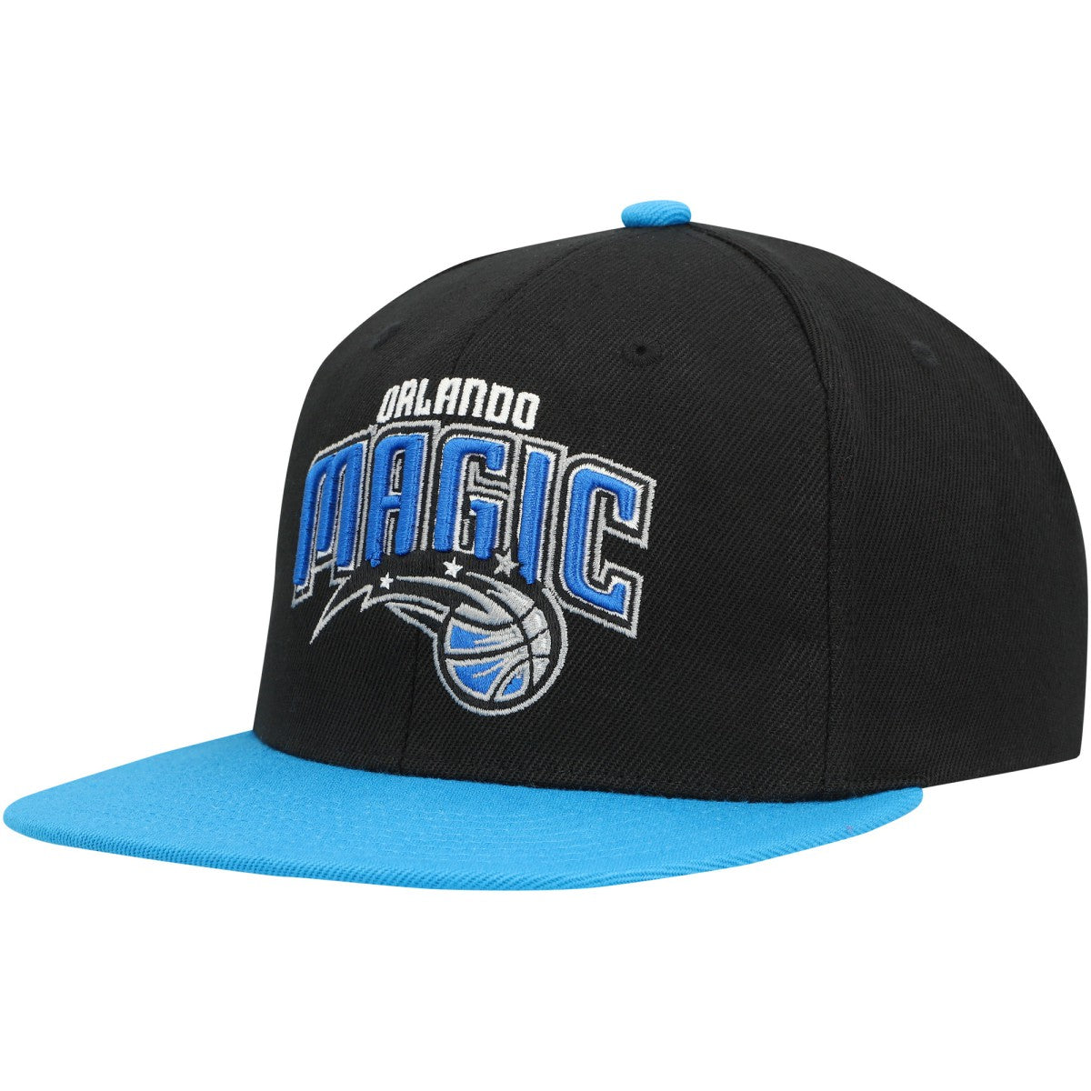 Mitchell & Ness - Orlando Magic Side Core 2.0 Snapback Hat - Black/Royal