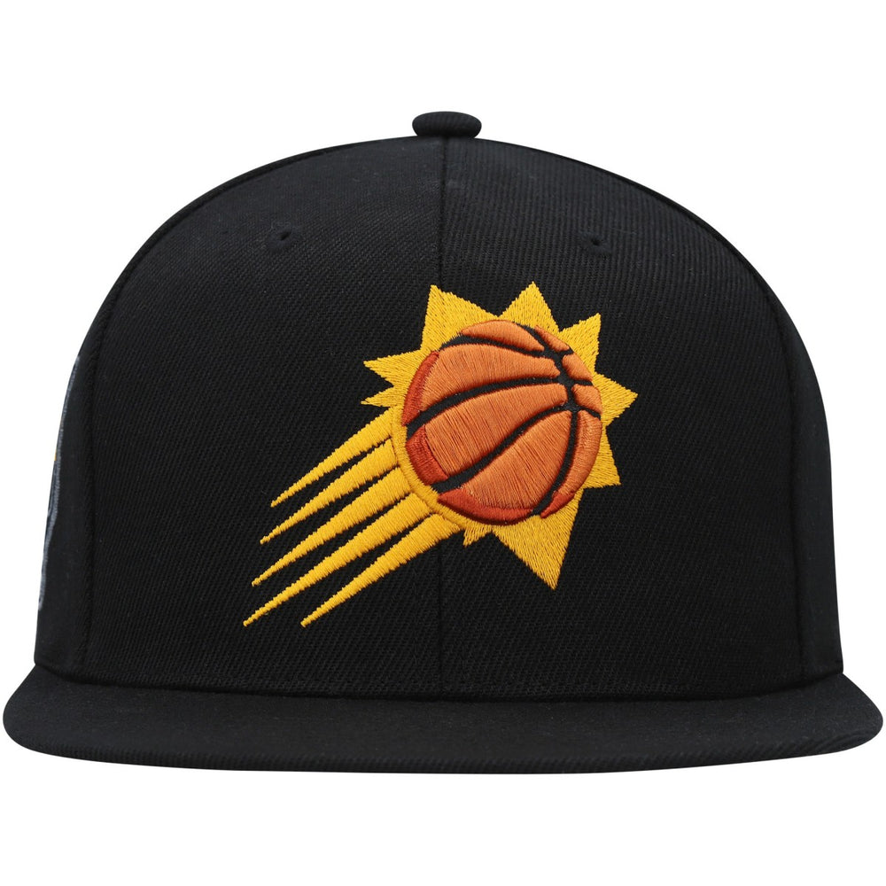 Mitchell & Ness - Phoenix Suns Side Core 2.0 Snapback Hat - Black