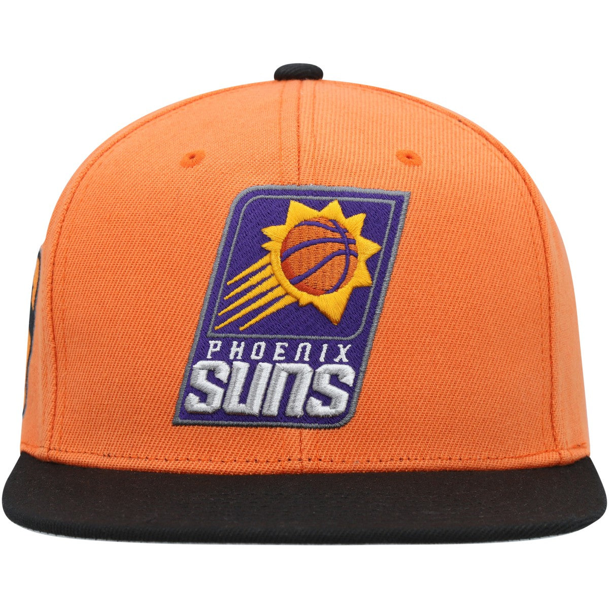 Mitchell & Ness - Phoenix Suns Side Core 2.0 Snapback Hat - Orange/Black