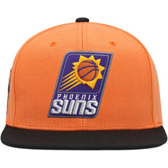 Mitchell & Ness - Phoenix Suns Side Core 2.0 Snapback Hat - Orange/Black