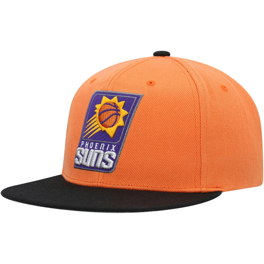 Mitchell & Ness - Phoenix Suns Side Core 2.0 Snapback Hat - Orange/Black