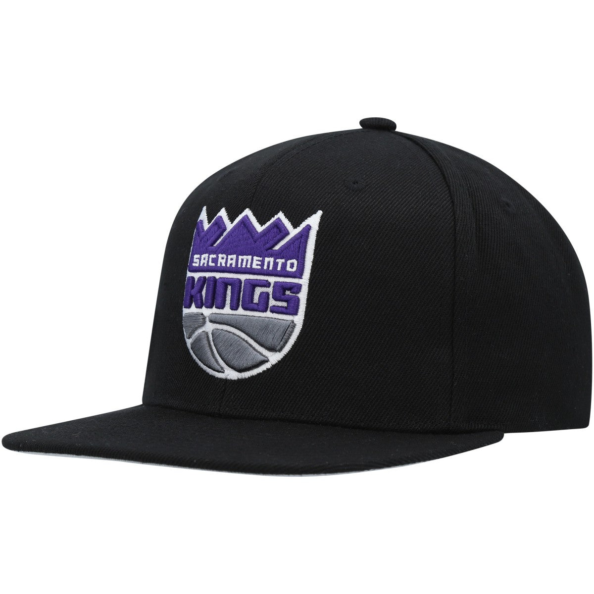 Mitchell & Ness - Sacramento Kings Side Core 2.0 Snapback Hat - Black