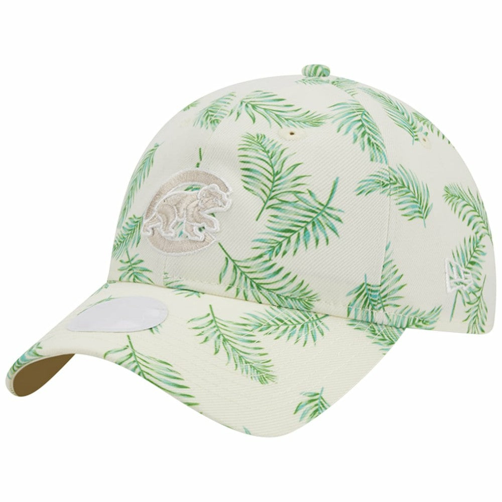 Chicago Cubs New Era Women's Palms 9TWENTY Adjustable Hat Online
