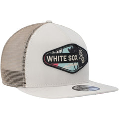 Chicago White Sox New Era Retro Beachin' Patch A-Frame Trucker 9FIFTY Snapback Hat discount