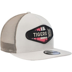 Detroit Tigers New Era Retro Beachin' Patch A-Frame Trucker 9FIFTY Snapback Hat for sale