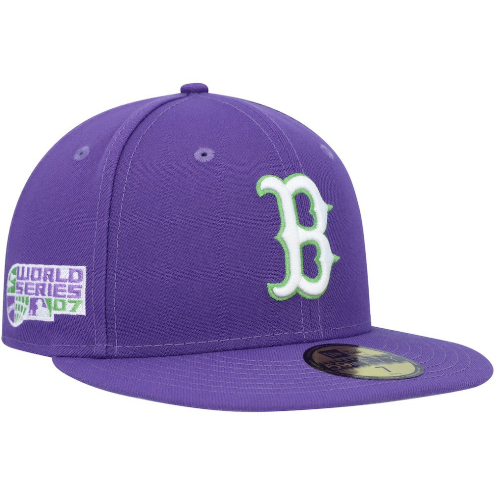 Boston Red Sox New Era Lime Side Patch 59FIFTY Fitted Hat Online