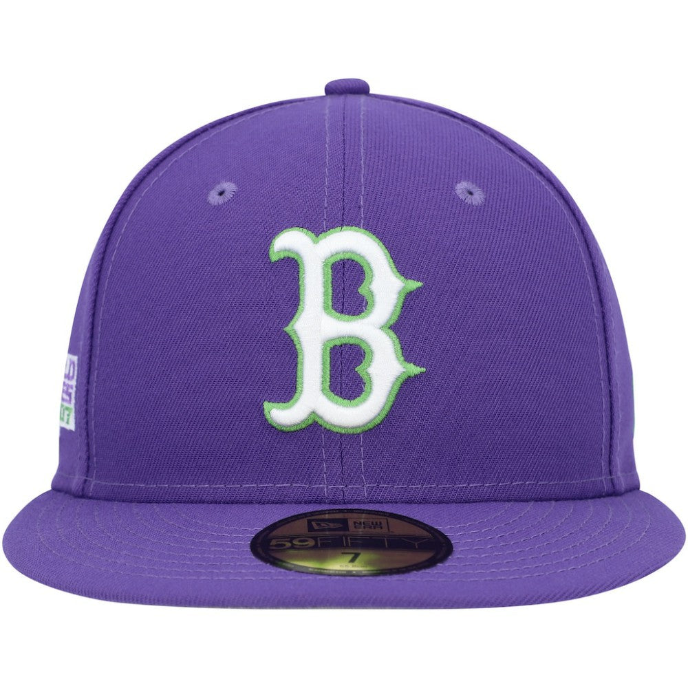 Boston Red Sox New Era Lime Side Patch 59FIFTY Fitted Hat Online