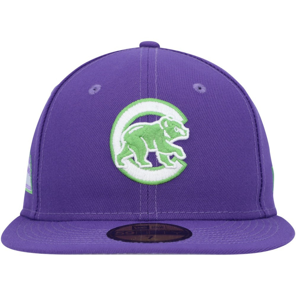 Chicago Cubs New Era Lime Side Patch 59FIFTY Fitted Hat Near Me