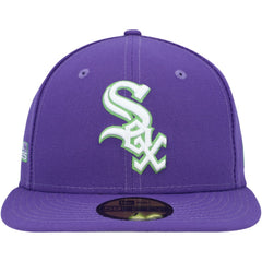 Chicago White Sox New Era Lime Side Patch 59FIFTY Fitted Hat Lifestyle