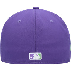 Los Angeles Dodgers New Era Lime Side Patch 59FIFTY Fitted Hat Lifestyle