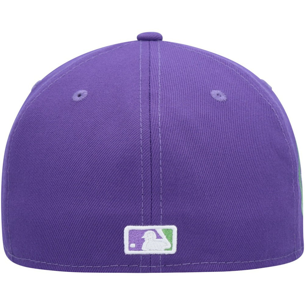 Athletics New Era Lime Side Patch 59FIFTY Fitted Hat Lifestyle