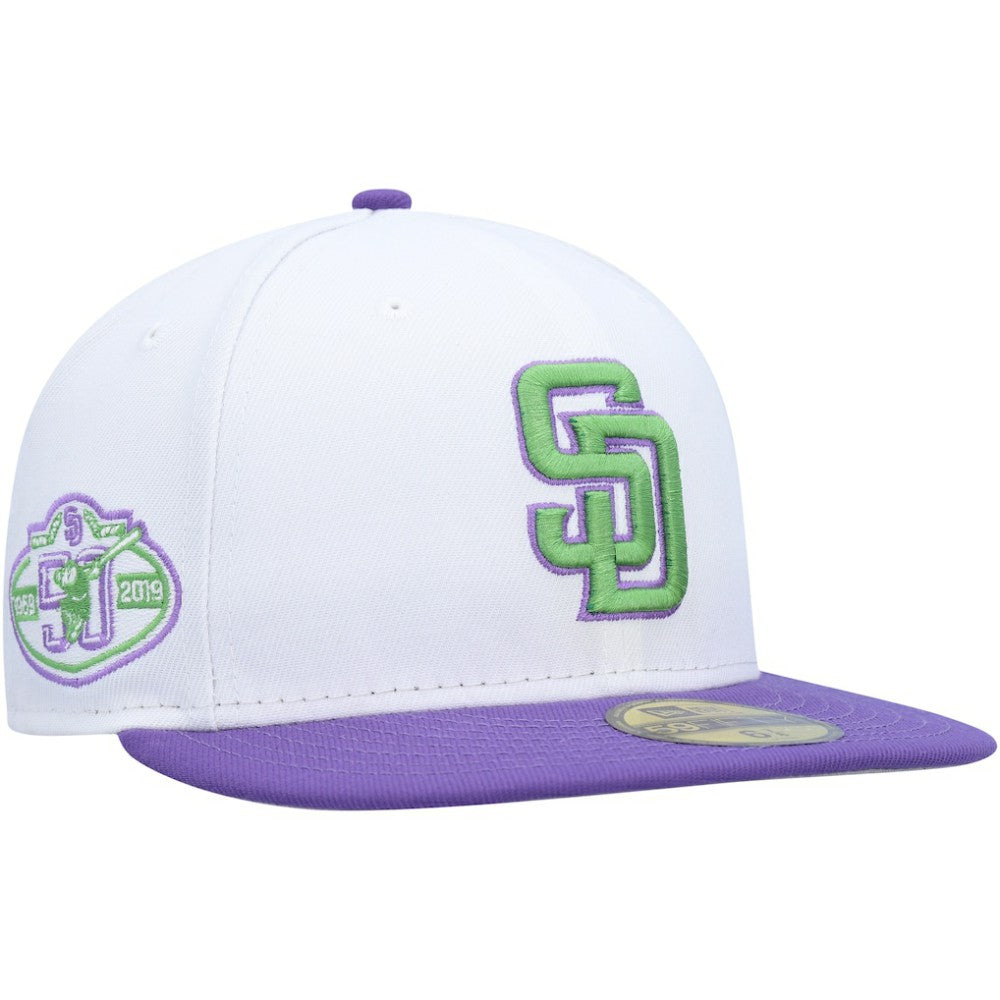 San Diego Padres New Era 50th Anniversary Side Patch 59FIFTY Fitted Hat Sale