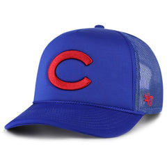Chicago Cubs '47 Foam Logo Trucker Adjustable Hat Lifestyle