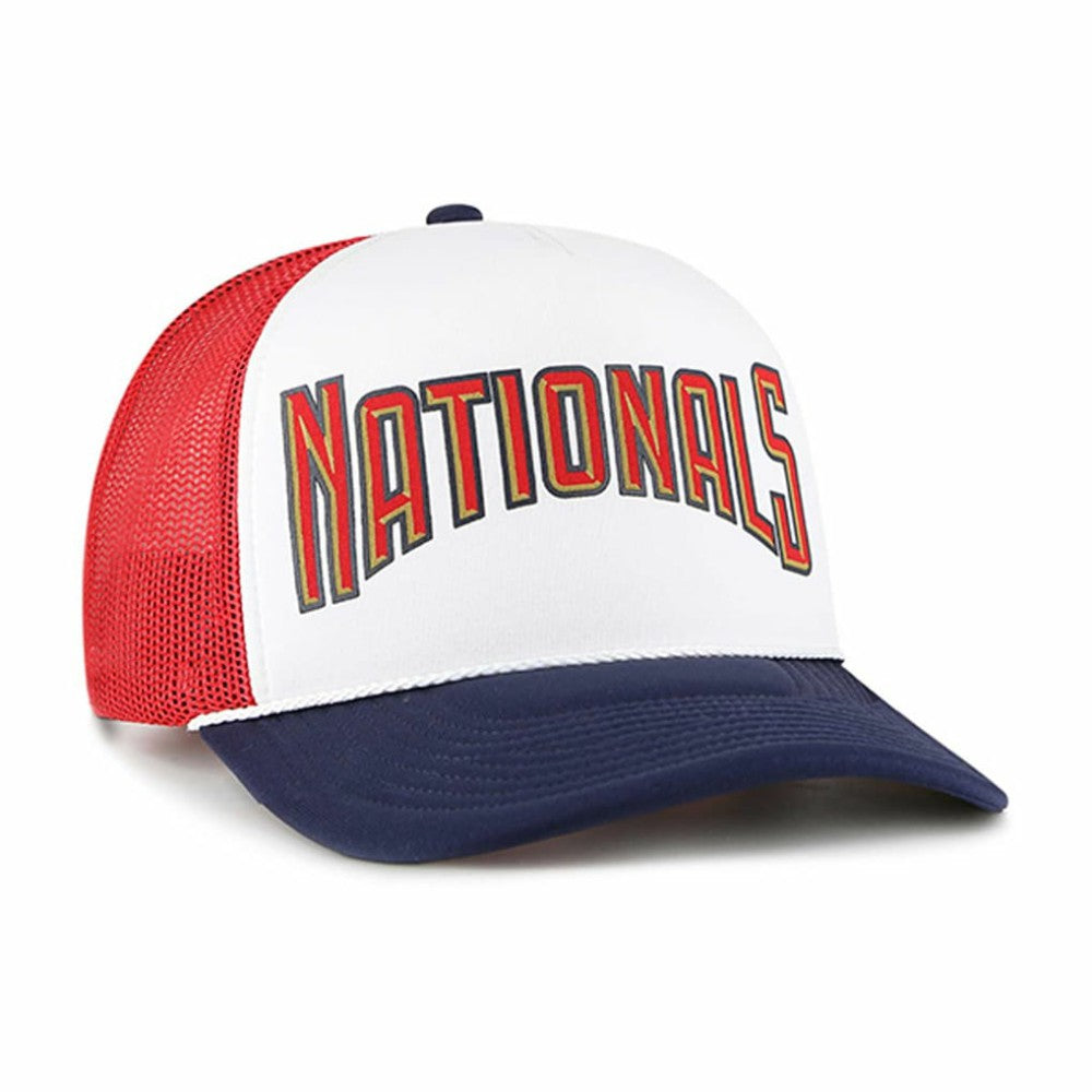 Washington Nationals '47 Foam Front Script Trucker Snapback Hat for sale