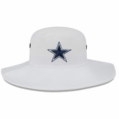 Dallas Cowboys New Era 2023 NFL Training Camp Panama Bucket Hat White - NFL